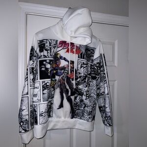 Anime Action Graphic Hoodie size (USA) M